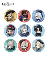 Fontaine Chibi Character Expression Badge